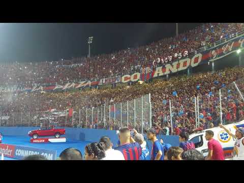 "Te llevamos dentro del corazón (Cerro Porteño vs Defensor Sporting) copa libertadores 2018" Barra: La Plaza y Comando • Club: Cerro Porteño • País: Paraguay