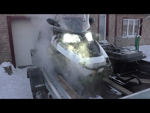 Снегоход Arctic Cat Bearcat Z1 XT: особенности запуска в мороз.