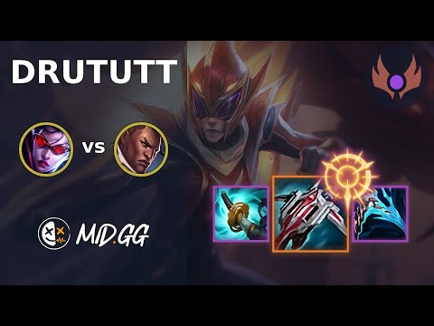 MID.GG: [ drututt ] Vayne TOP vs Lucian | EUW MASTER | LOL Season 2025