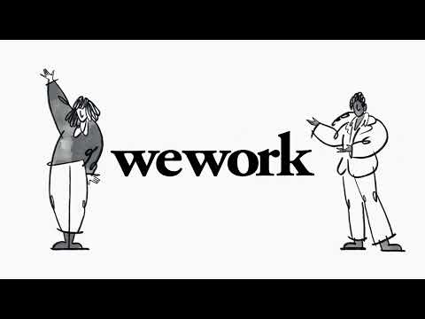 WeWork Used Mixed-Style Motion and Text Animation to Introduce Its 2023 Brand Refresh
