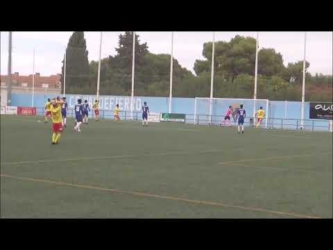 Resumen del partido, C.D. Valdefierro 1-1 C.D. Morés. (Incluye los goles).