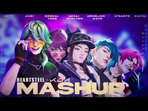 HEARTSTEEL x K/DA - PARANOIA x POP/STARS [MASHUP] ft. BAEKHYUN, (G)I-DLE, Madison Beer and More!