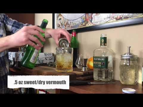 Old Tom Martini-- Drink #5 from the Bar Chaplain Cocktail Party