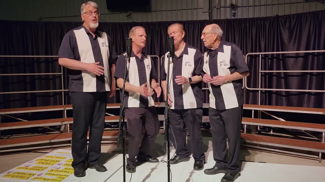 The Rivertown Sound Quartet singing ‘I Want a Girl’ at the Spirit of St Louis Chorus' Spring Show 2026 in De Soto, MO.