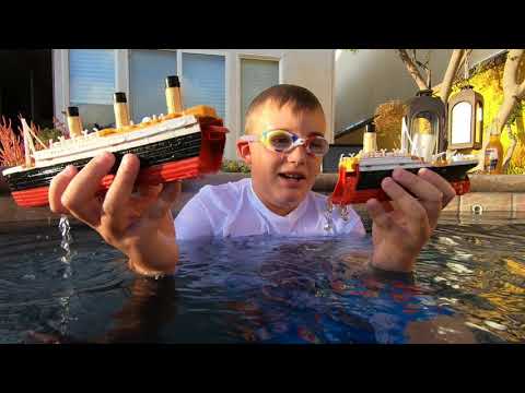 Larry Life TITANIC SUBMERSIBLE ship sinks in the Spa!
