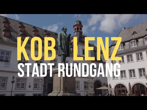 Koblenz am Rhein 🚤🌊 Sehenswürdigkeiten in 4K - 2024