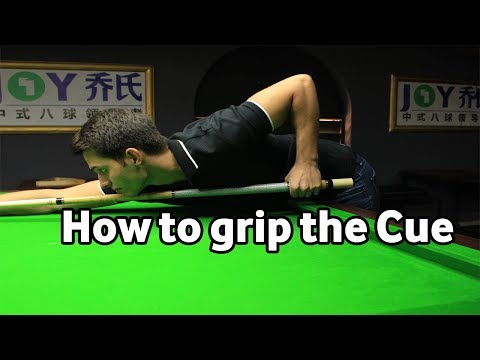 How to grip your Cue (Tips) - Chinese 8 Ball Pool - Vincent Halliday and Richard Halliday