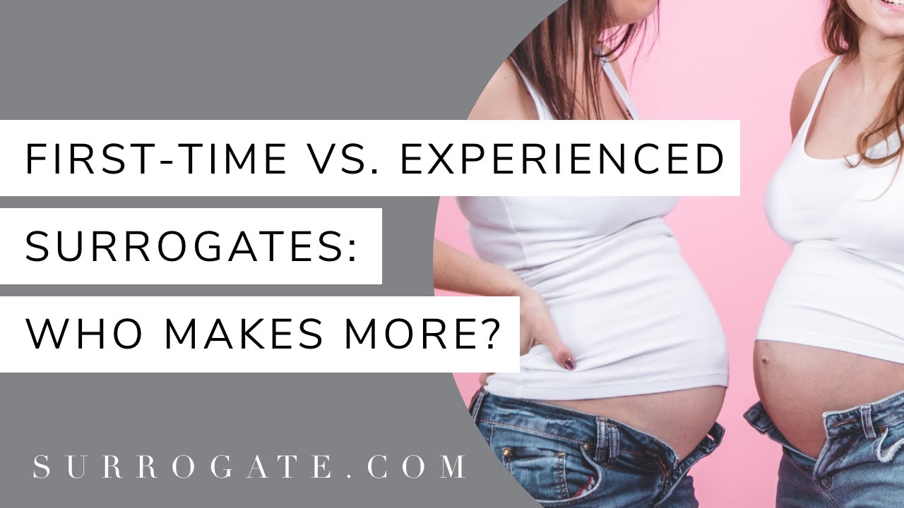 FIRST-TIME vs. EXPERIENCED Surrogate Compensation