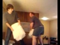 Ghetto Hotel Room Pillow Fight Bed Jumping And Head Thumping