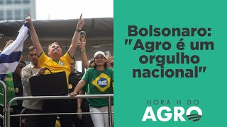 Bolsonaro elogia agro enquanto Lula tenta se aproximar do setor