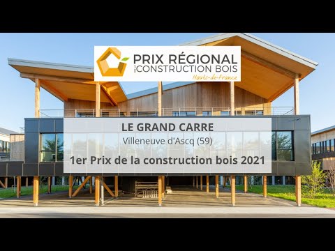 1er Prix : « Le Grand Carré » – Prix Régional Construction Bois 2021