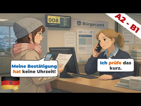 Deutsch Dialogen (A2-B1) | Hören & Sprechen | Wortschatz & Geschichten | Deutsch Lernen