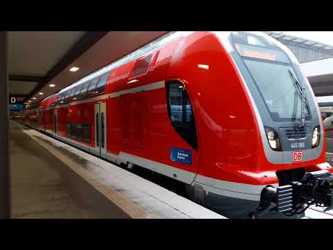BR 445 - Abfahrt in München Hbf bei Schnee