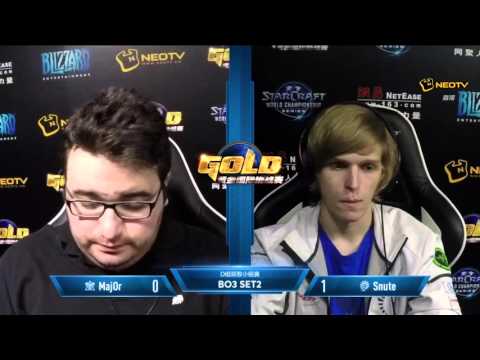 3月24日WCS上海 05 MajOr VS Snute