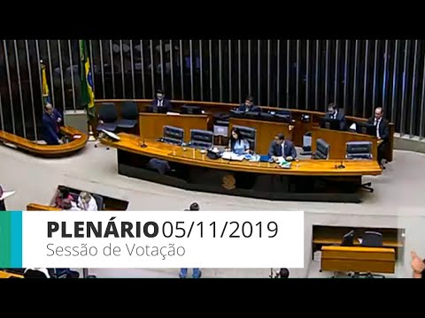 Plenário - Votação de propostas legislativas - 05/11/19 - 14:00