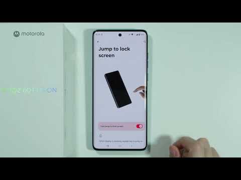 Motorola Edge 60 Fusion: How to Turn ON/OFF Double Tap to Show (Lock Screen Tap to Wake)