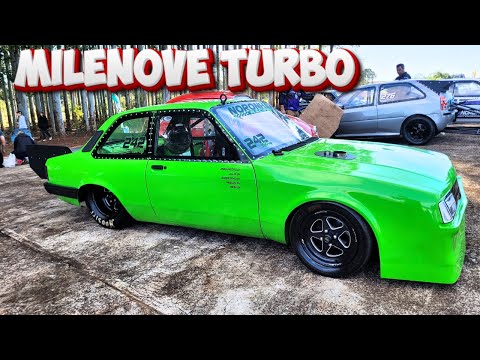 Monstro sobre rodas 😈 Chevette com motor AP 1.9 turbo impressionante! 💪🚀