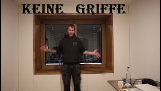 Nischenschrank um 70 cm Eiche Fensterlaibung