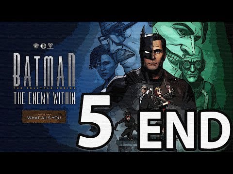 BATMAN: The Enemy Within - Episode 4 Walkthrough 60FPS HD - ENDING - Part 5