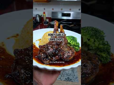 Honey Garlic Lamb Chops Recipe | Juicy, Sweet & Savory Perfection