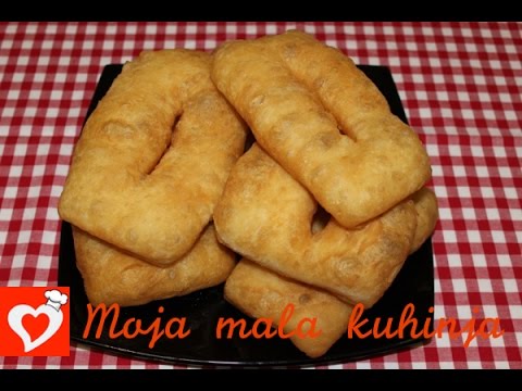KAKO NAPRAVITI MEKIKE - RECEPT ZA MEKIKE - how to prepare bread snacks