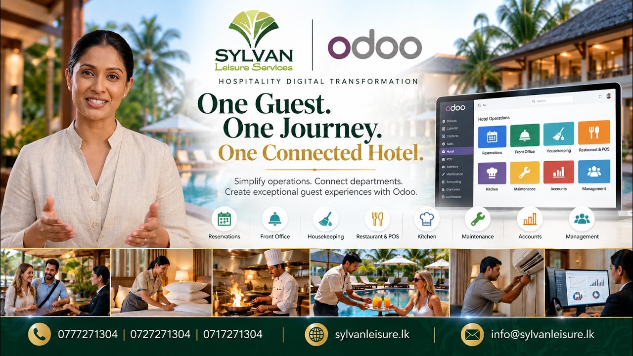 Seamless Hospitality: Powering Your Hotel with Odoo - Sylvan Leisure Services