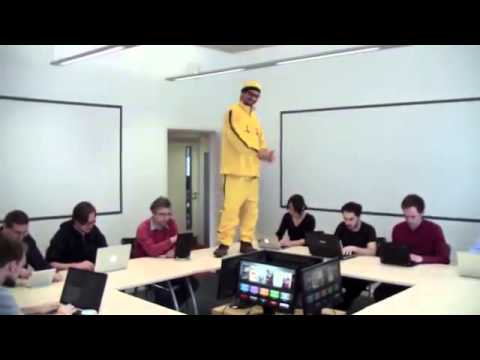 Ali-G does the Harlem Shake in Cambridge ideaSpace