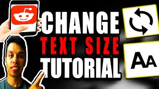 Download the video "How To Change Text Size Reddit Mobile Tutorial"