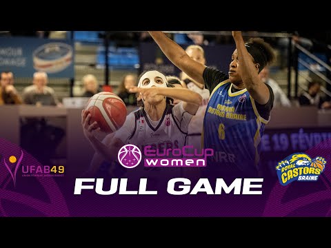 Angers v Castors Braine | Full Basketball Game | EuroCup Women 2022-23