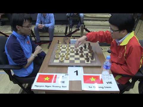 GM Nguen Ngoc Truong Son - GM Le Quang Liem (1) BLITZ