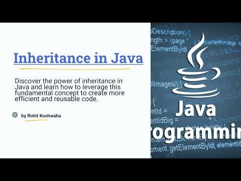 Inheritance In Java Oops Concept Code Reusability