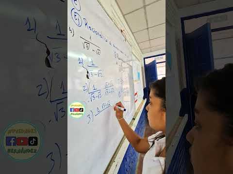 Racionalización. Colegio Otto de la Rocha. Santa Isabel Somoto Madriz Nicaragua.