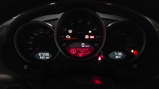 2007 Porsche Cayman Warning Lights