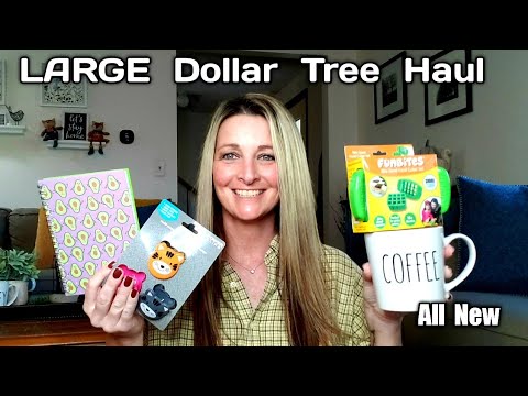 LARGE Dollar Tree Haul/ Great NEW Items/DIY Ideas/ Opening Items/Oct 24 Video