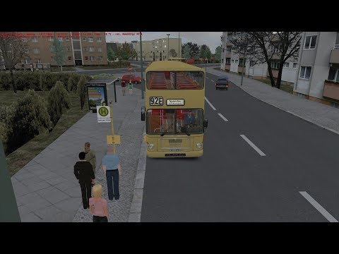 OMSI 2- Berlin- Spandau Map- Route 92E- Seeburger Str. to Im. Spektefeld