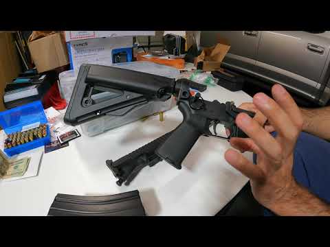 RMW 50 CALIBER AR15 THE BADDEST AR15 UPPER BEST LARGE BULLET AR15 RMW EXTREME M4 STYLE STAINLESS