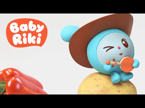 BabyRiki RO - Țopa învață legumele 🥕 Desene animate pentru copii de grădiniță
