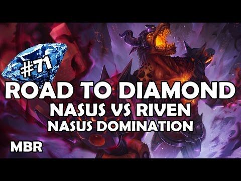 Road To Diamond #71 | Infernal Nasus Vs Riven | Stormraider's Surge + 45% CDR | Season 7