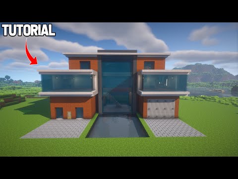 Minecraft Tutorial: Epic Modern Mansion Build!