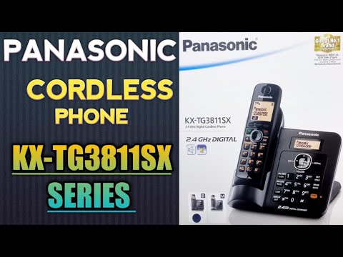 Panasonic Cordless Phone KX-TG3411SX