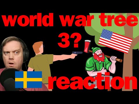 A swede reacts to: World War Tree - Operation Paul Bunyan (A The Fat Electrician reaction)