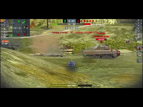 wot blitz SU-122-44 5 kills