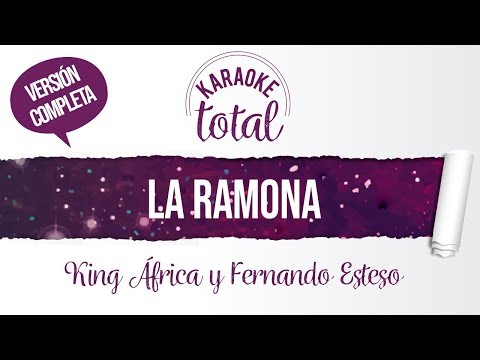 La Ramona - King África y Fernando Esteso - Karaoke cantado con letra