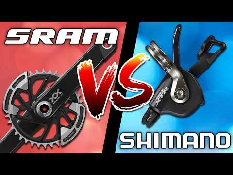 SRAM vs Shimano MTB Drivetrains | EVERYTHING You Need To Know!