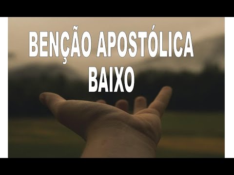 AGPGNAN C001 BAIXO BÊNÇÃO APOSTÓLICA
