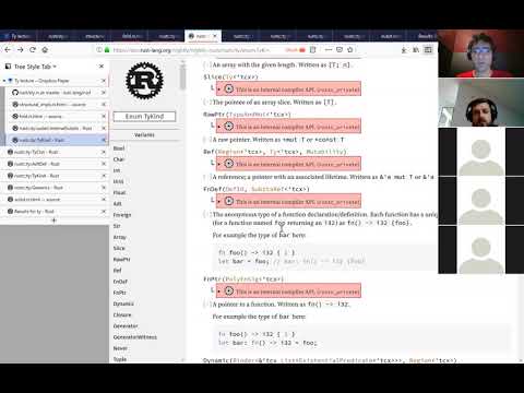 Representing types in rustc