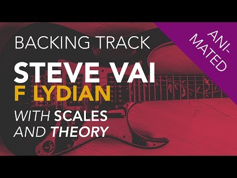 Steve Vai Style F Lydian Backing Track *PLUS*