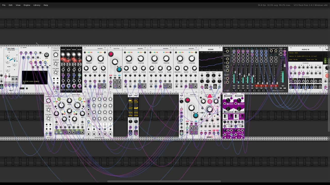 teletype studies #1 excercise: jumpy edges