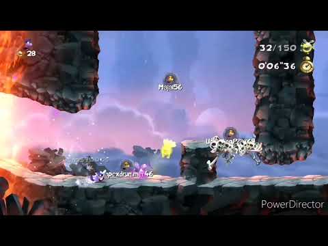 Rayman Legends - Daily Challenge - Land lums solo in 22"79 and 22"41 (XBOX ONE) 23/07/20