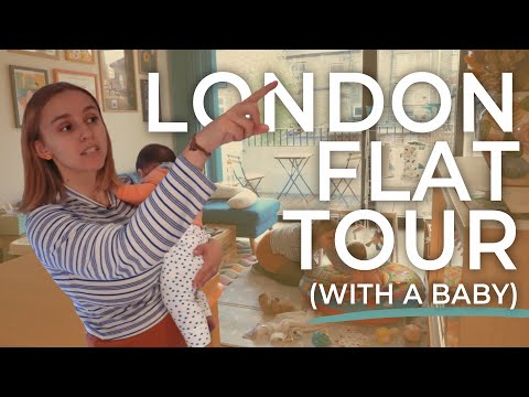 2 Bedroom London Flat Tour (with a baby!)